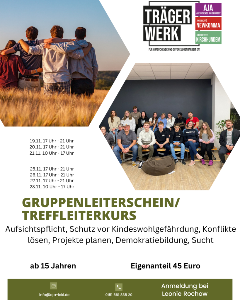 Gruppenleiterschein Flyer